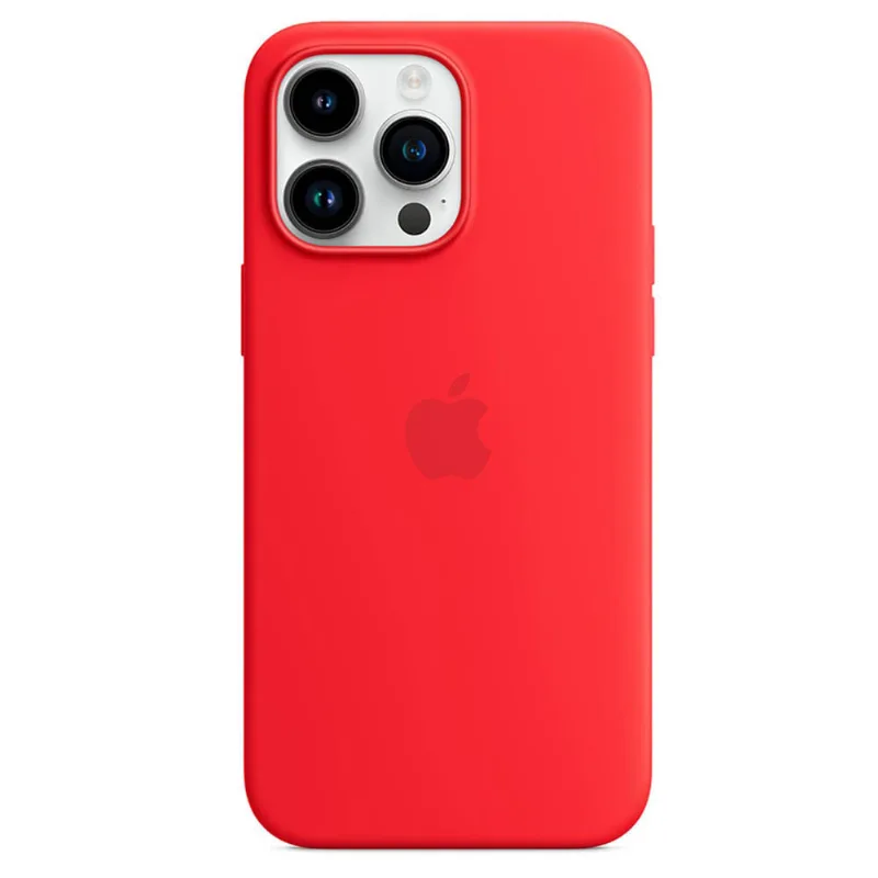 Capa para iPhone 14 Pro Max com MagSafe em Silicone (PRODUCT)RED - Apple - MPTR3ZE/A