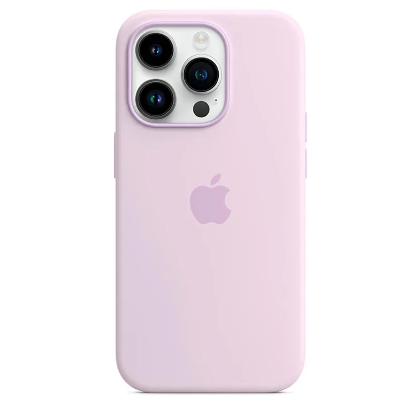 Capa para iPhone 14 Pro com MagSafe em Silicone Lilás - Apple - MPTJ3ZE/A