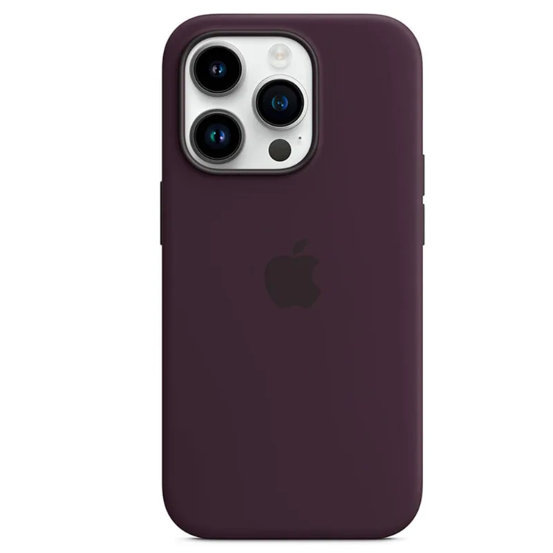 Capa para iPhone 14 Pro com MagSafe em Silicone Roxo-silvestre - Apple - MPTK3ZE/A