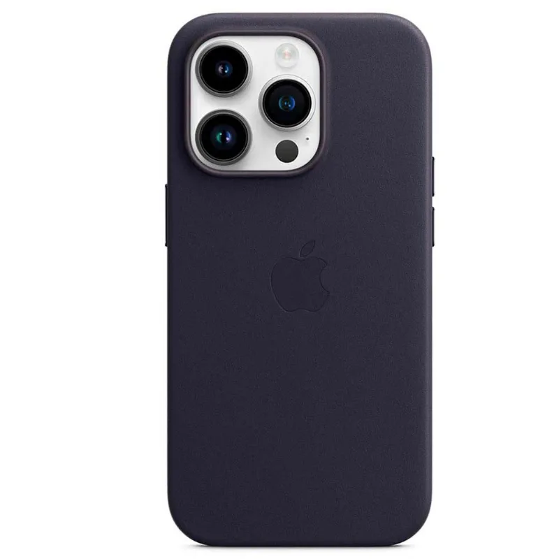 Capa para iPhone 14 Pro com MagSafe em Couro Tinto - Apple - MPPJ3ZE/A