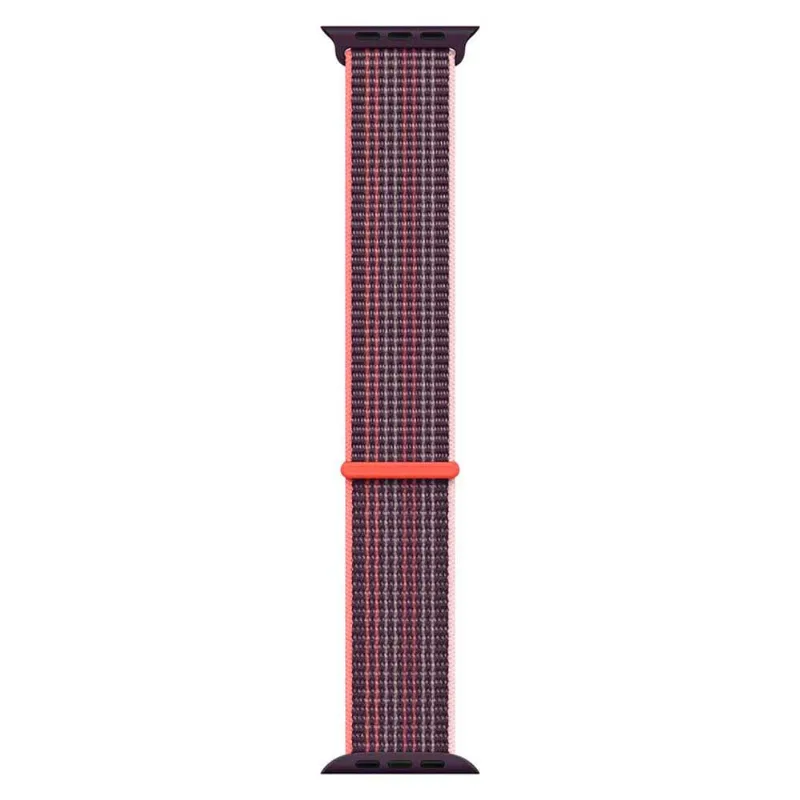 Pulseira para Apple Watch 45 mm em Trama de Nylon Roxo-silvestre - MPLD3AM/A
