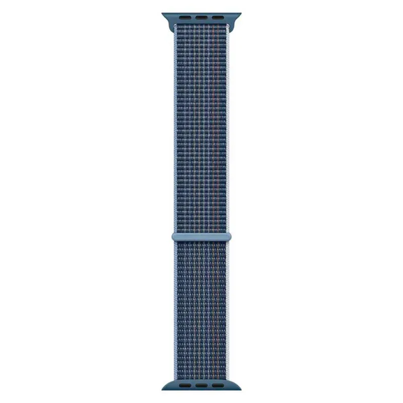 Pulseira para Apple Watch 45 mm em Poliéster Azul-tempestade - MPLG3AM/A