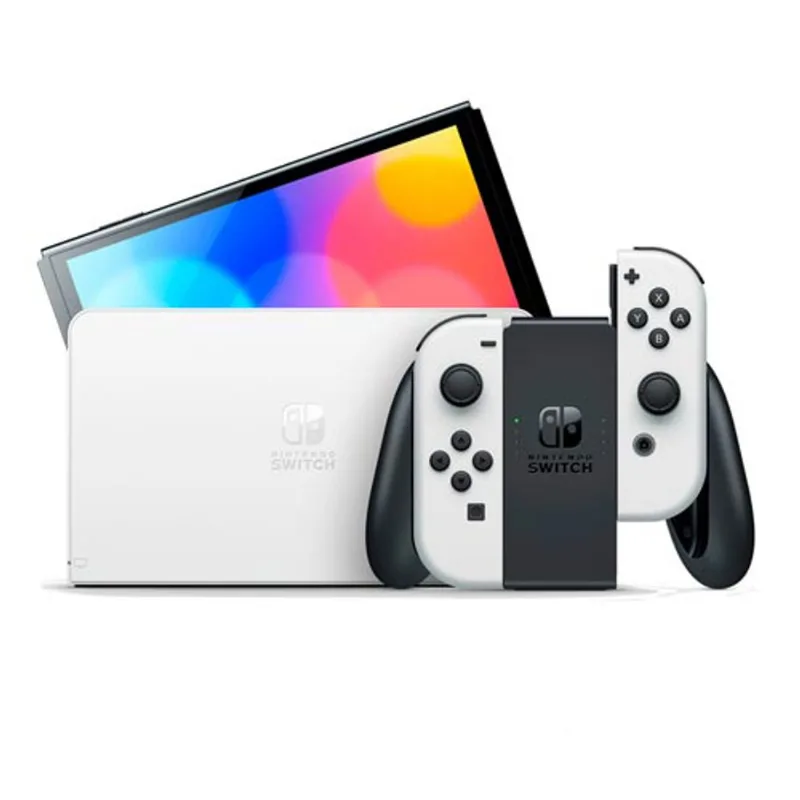Console Nintendo Switch com Tela Oled 7,0" Branco