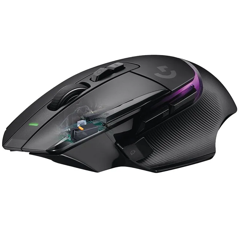 Mouse Gamer Sem fio Logitech G G502 X PLUS Preto