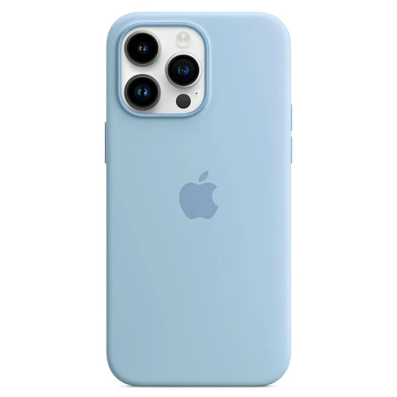 Capa para iPhone 14 Pro Max com MagSafe em Silicone Céu - Apple - MQUP3ZE/A