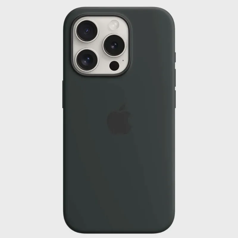 Capa para iPhone 15 Pro com MagSafe de Silicone Preta - Apple - MT1A3ZM/A