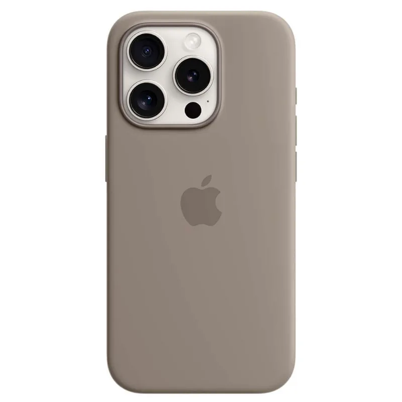 Capa para iPhone 15 Pro com MagSafe de Silicone Argila - Apple - MT1E3ZM/A