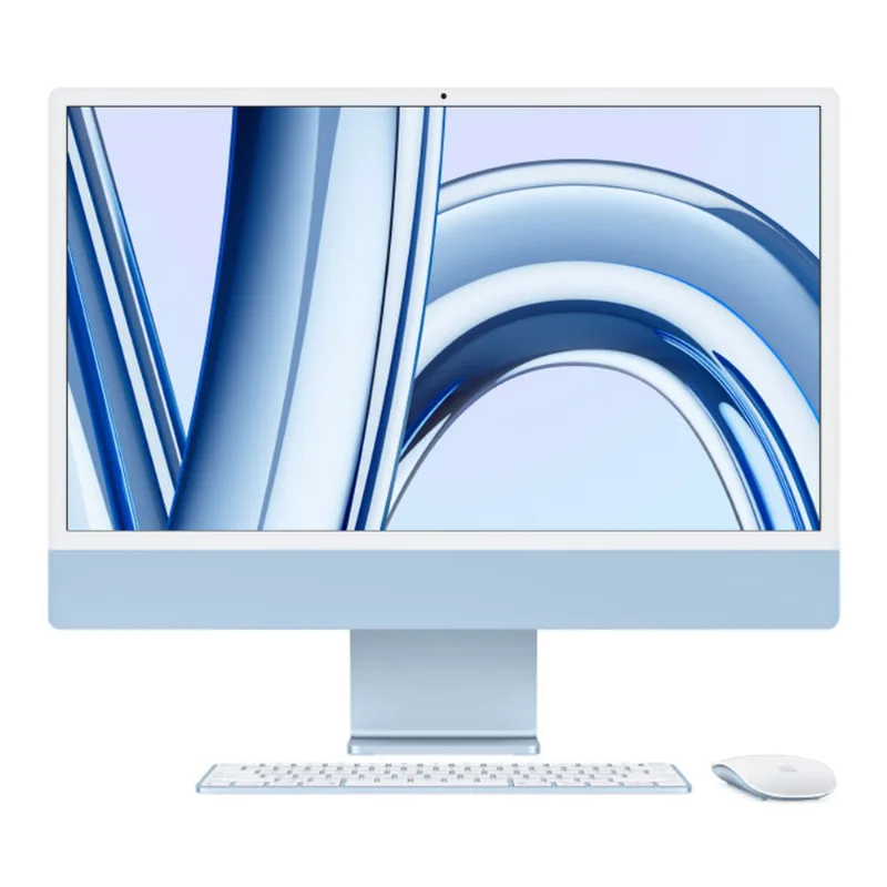 iMac 24" Apple M3 Tela 4.5K (8GB RAM 256GB SSD) - Azul