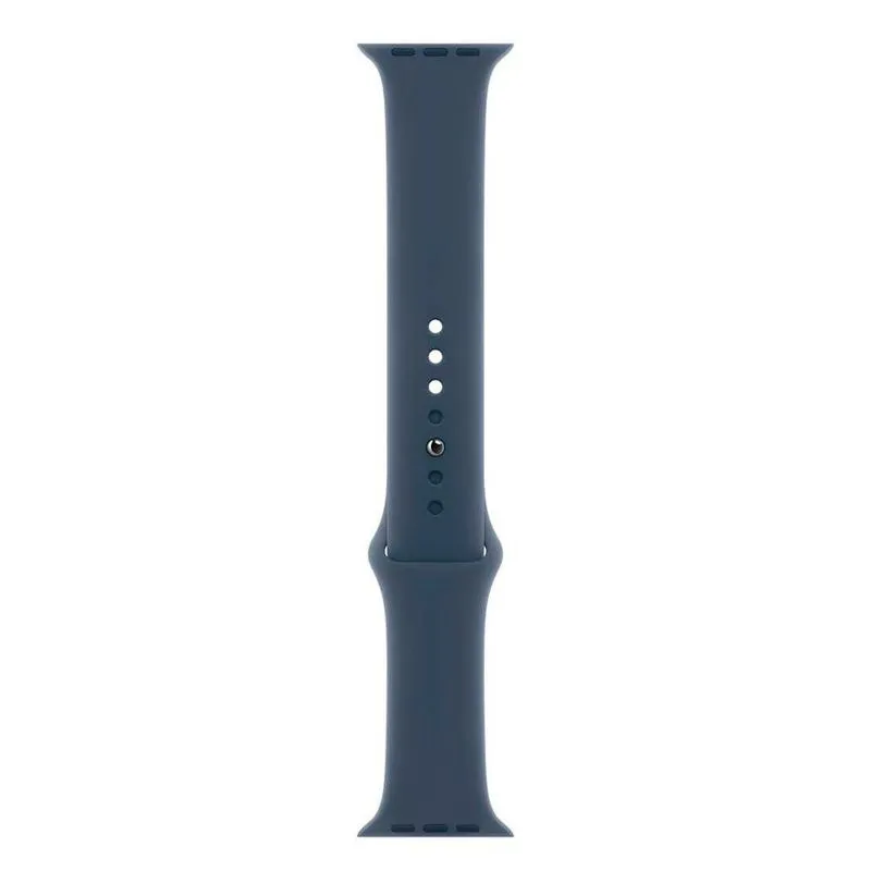 Pulseira Esportiva Para Apple Watch 41 Mm Em Fluorelastômero Azul-tempestade P/m - Mt2w3am/a