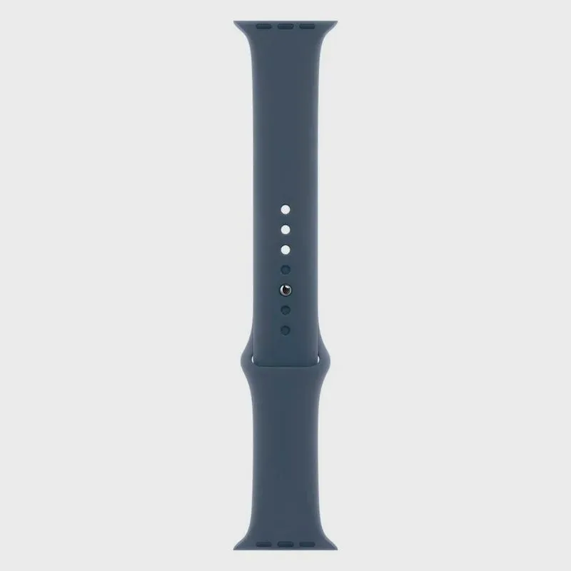 Pulseira Esportiva para Apple Watch 45 mm em Fluorelastômero Azul-tempestade p/m - MT3Q3AM/A