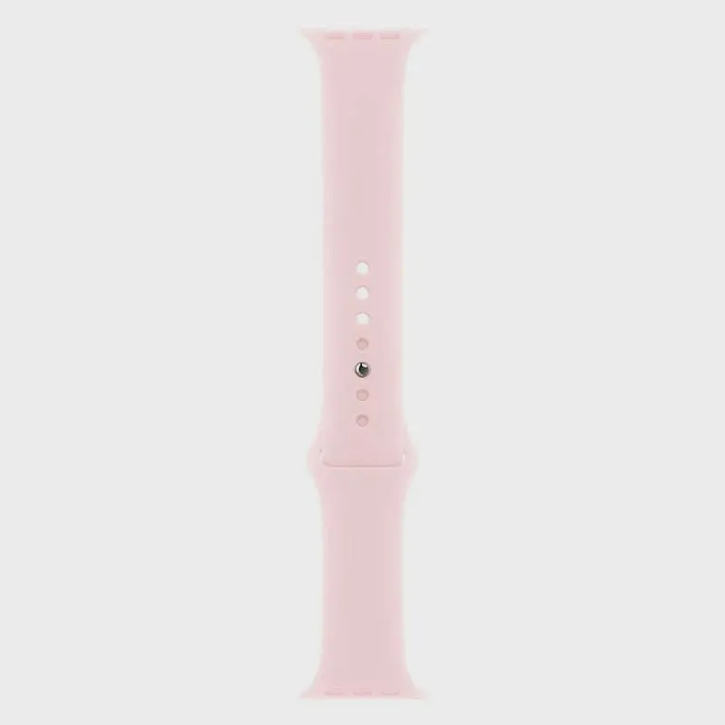 Pulseira Esportiva para Apple Watch 45 mm em Fluorelastômero Rosa-claro m/g - MT3V3AM/A