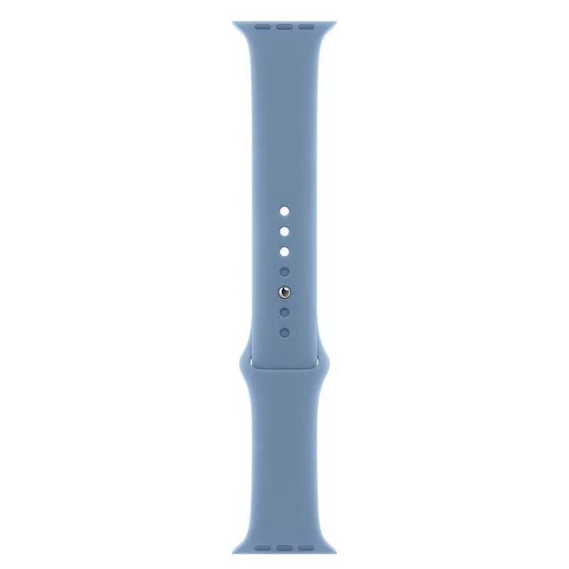 Pulseira Esportiva Para Apple Watch 45 Mm Em Fluorelastômero Azul-inverno M/g - Mt443am/a