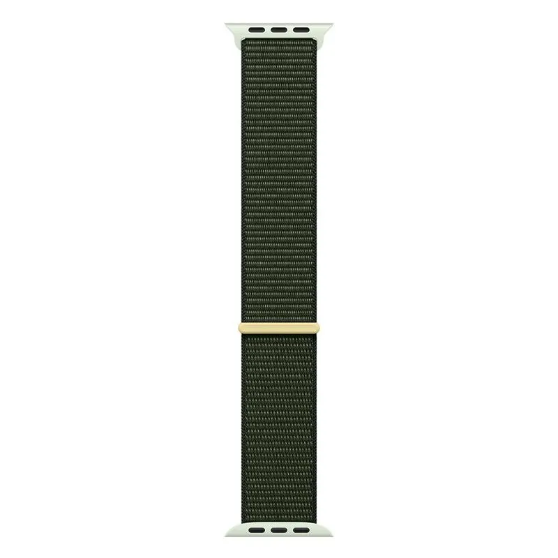 Pulseira Loop Esportiva para Apple Watch 41 mm em Trama de Nylon Verde-cipreste - MT573AM/A