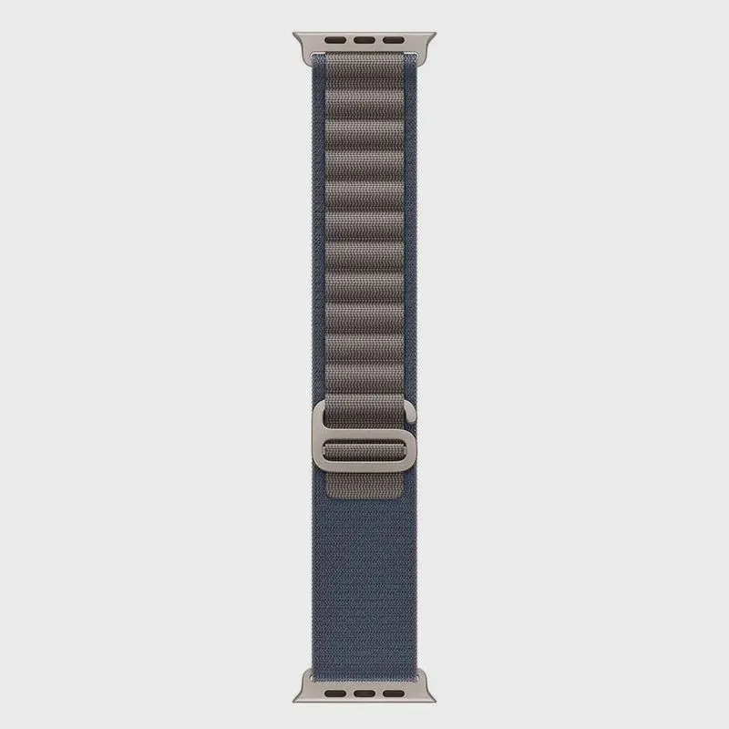 Pulseira Loop Alpina para Apple Watch 49 mm em Poliéster e Elastano Azul G - MT5M3AM/A