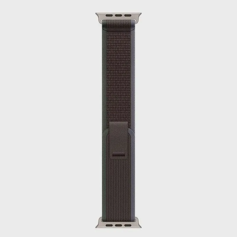 Pulseira Loop Trail para Apple Watch 49 mm em Titânio e Nylon Azul e Preto m/g - MT623AM/A