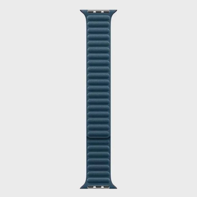 Pulseira de Elos Magnéticos para Apple Watch 41 mm em Poliéster Azul-pacífico m/g - MTJ43AM/A