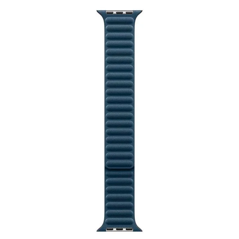 Pulseira de Elos Magnéticos para Apple Watch 45 mm em Poliéster Azul-pacífico M/G - MTJA3AM/A
