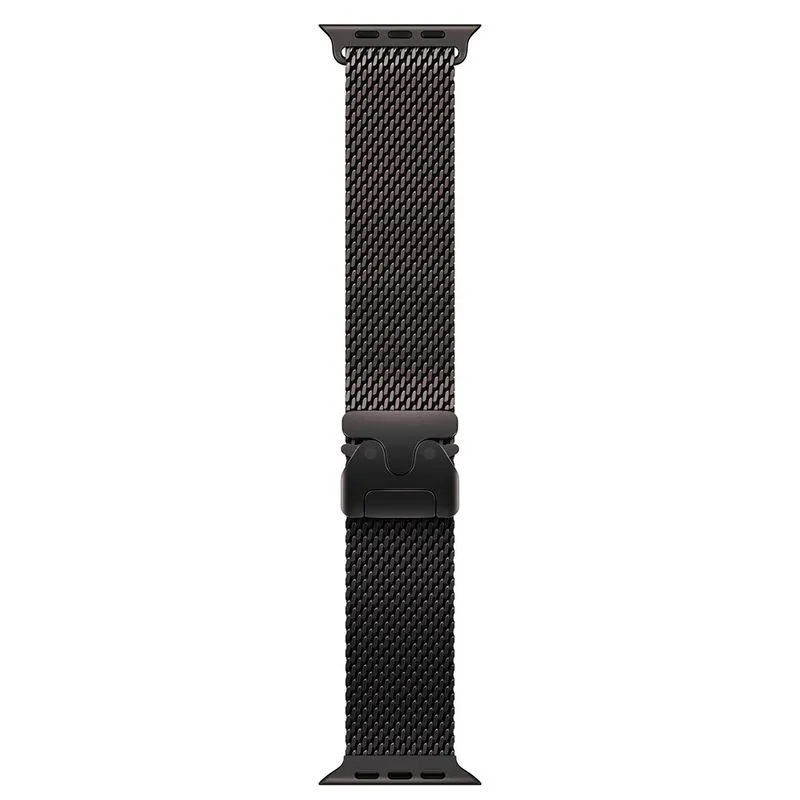 Pulseira Estilo Milanês para Apple Watch 49 mm em Titânio Preto M - MXKG3AM/A