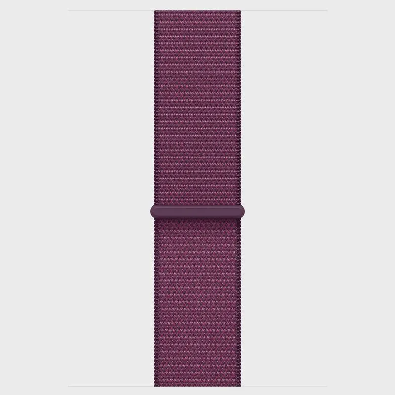 Pulseira Loop Esportiva para Apple Watch 46 mm em Nylon Ameixa - MXL63AM/A