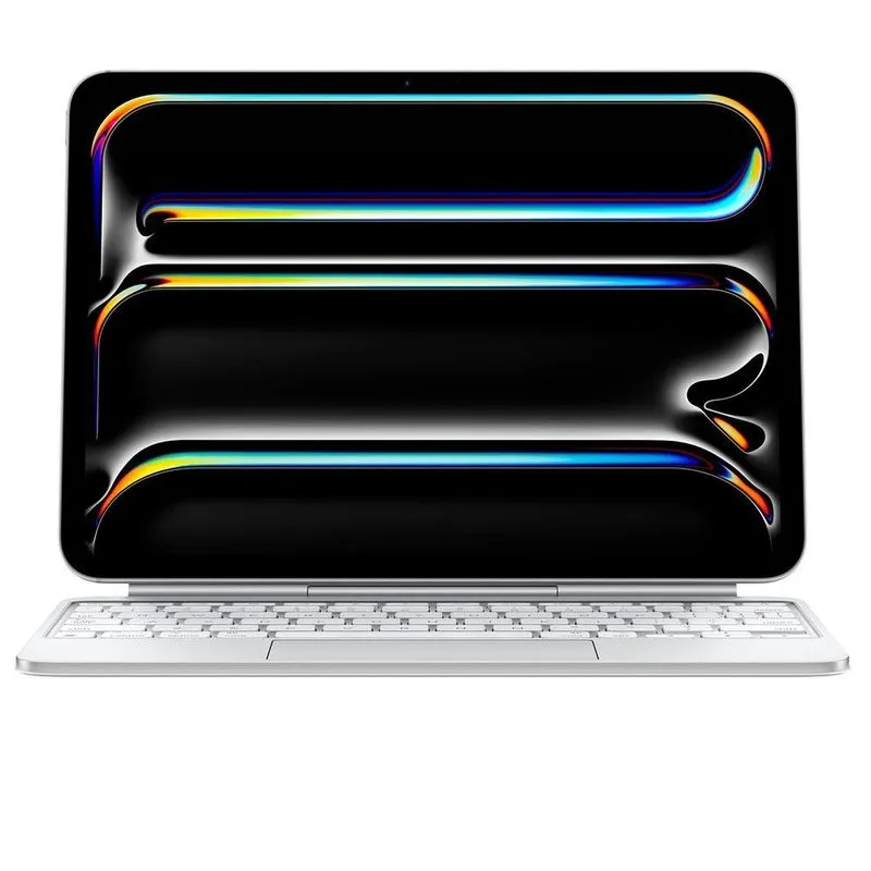 Magic Keyboard Para Ipad Pro 11" (m4) Branco - Apple - Mwr03bz/a