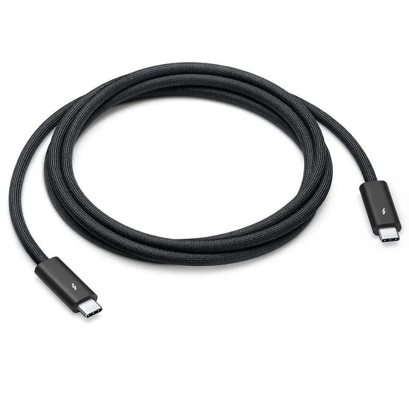 Cabo Thunderbolt 4 Pro com 1,8 metro Preto - Apple - MW5J3AM/A