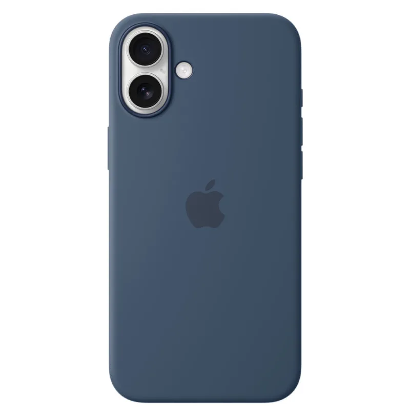 Capa para iPhone 16 Plus com MagSafe em Silicone Denim - Apple - MYYA3ZM/A