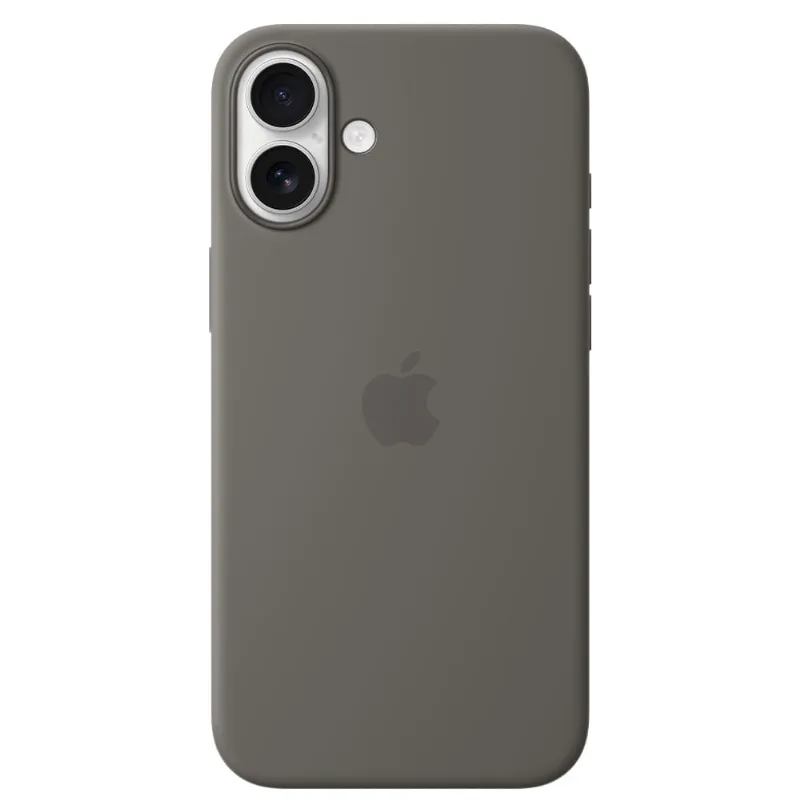 Capa para iPhone 16 Plus com MagSafe em Silicone Cinza Pedra - Apple - MYYC3ZM/A
