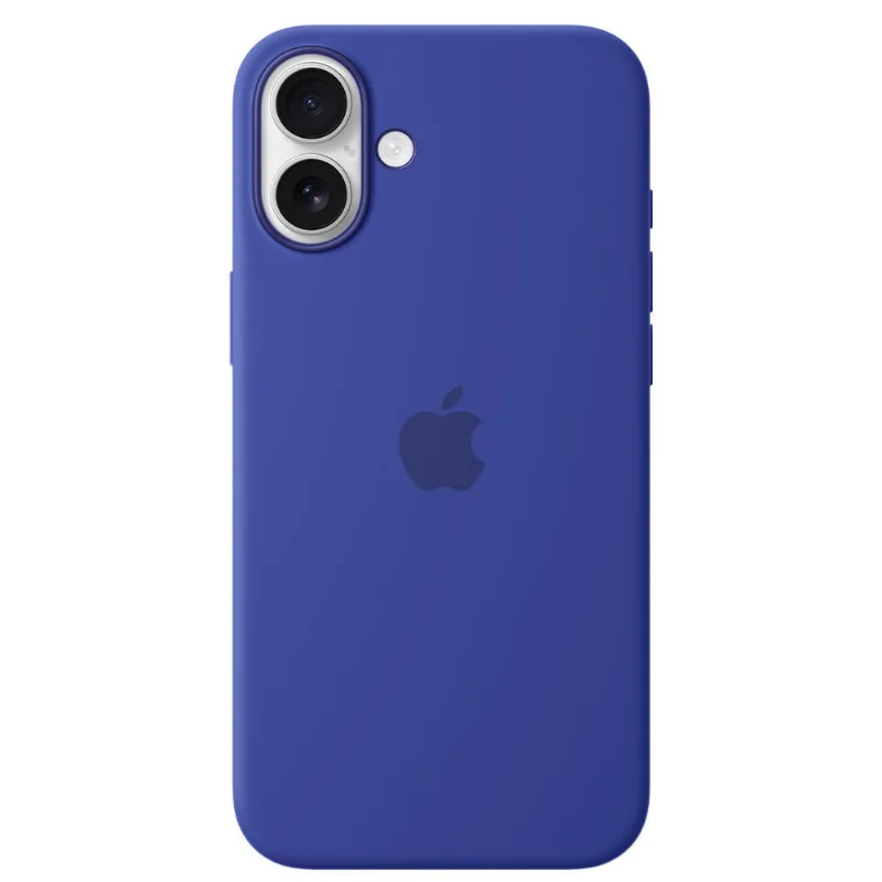 Capa para iPhone 16 Plus com MagSafe em Silicone Ultramarino - Apple - MYYF3ZM/A