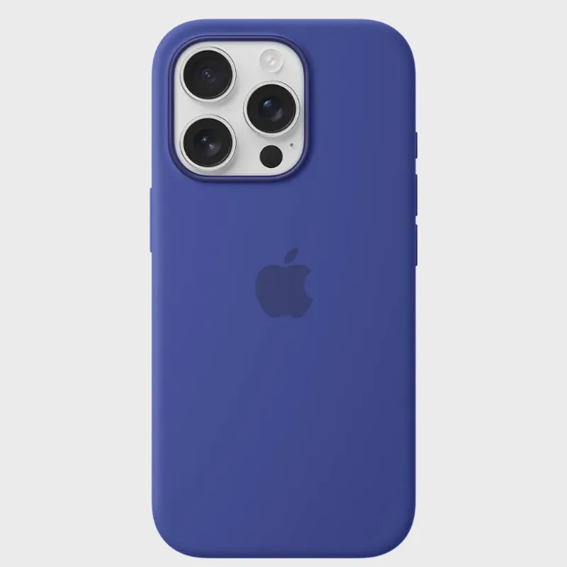 Capa para iPhone 16 Pro com MagSafe em Silicone Ultramarino - Apple - MYYP3ZM/A