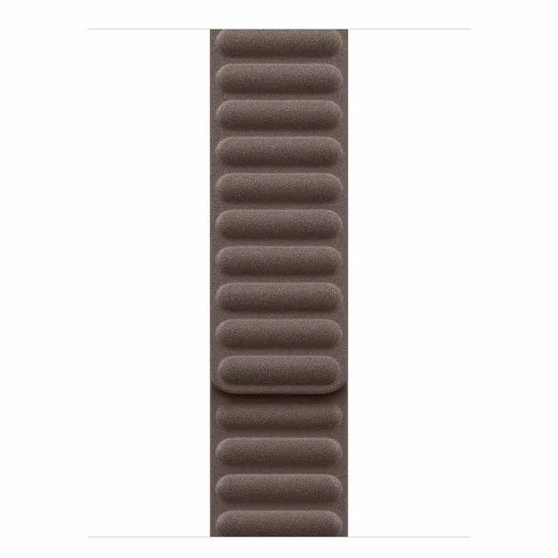 Pulseira de Elos Magnéticos para Apple Watch 42 mm em Poliéster Cinza-Castanha Escura M/G - MXWP3AM/A