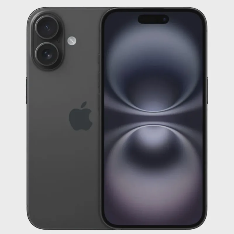 IPhone 16 Apple (256GB) Preto, Tela de 6,1, 5G e Câmera de 48MP