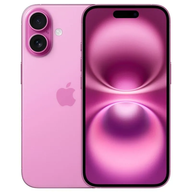 iPhone 16 Apple (256GB) Rosa, Tela de 6,1", 5G e Câmera de 48MP