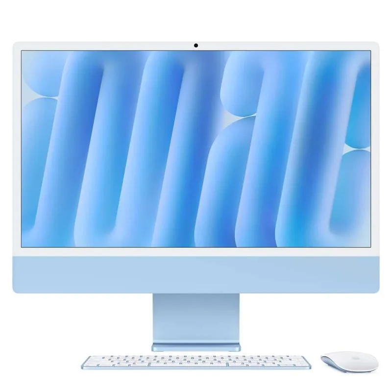 iMac 24" Apple M4 Tela 4.5K (16GB RAM 256GB SSD) - Azul