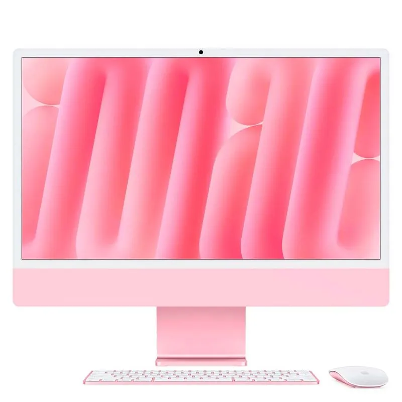 iMac 24" Apple M4 Tela 4.5K (16GB RAM 256GB SSD) - Prateado