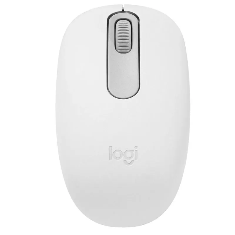 Mouse sem Fio Logitech M196, Ambidestro Compacto, Bluetooth, Compatível com PC e Mac, Branco - 910-007457