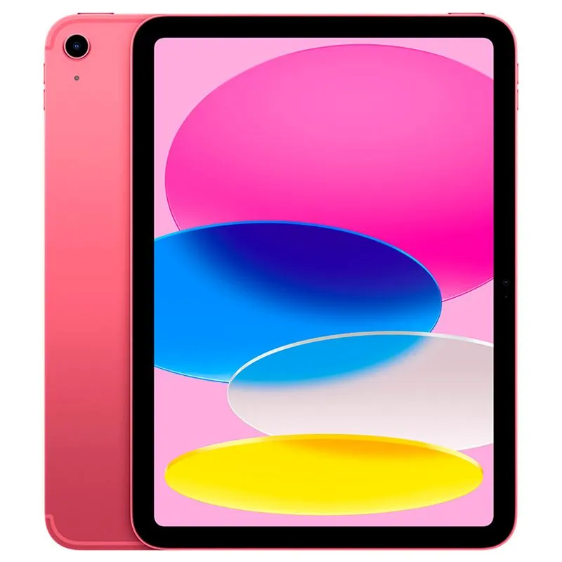 Apple iPad 11ª geração, Chip A16 (Wi-Fi + Cellular, 256GB) - Rosa