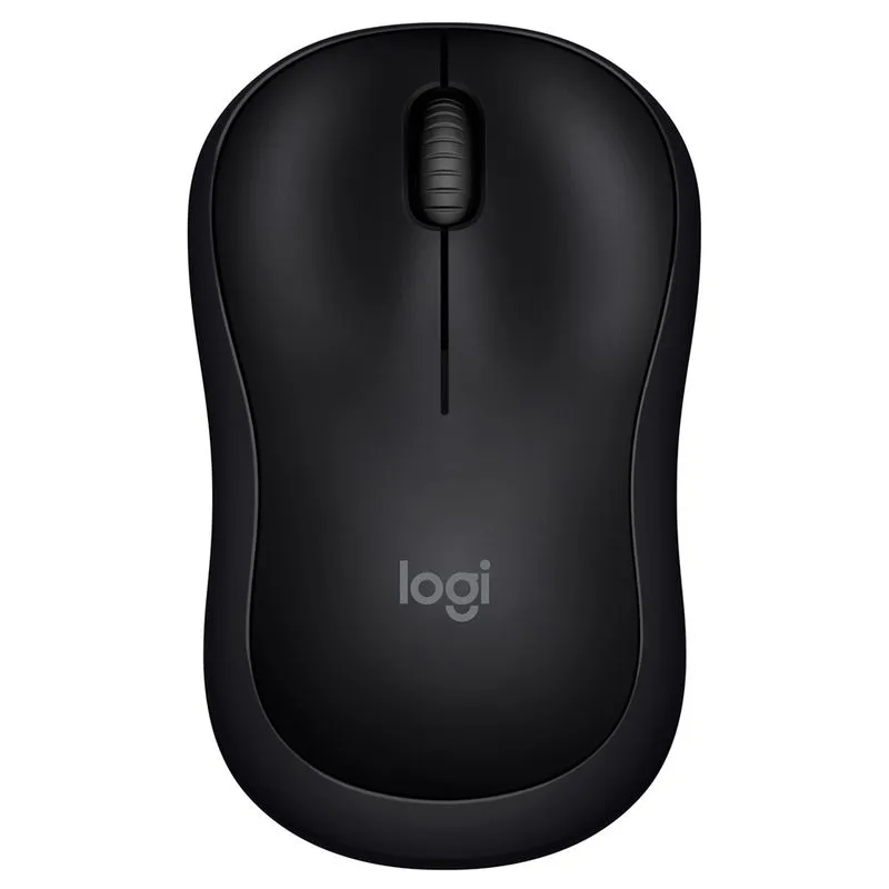 Mouse sem Fio Logitech Silent M240 Bluetooth, Clique Silencioso, Design Ambidestro, Bateria de 18 Meses - Preto