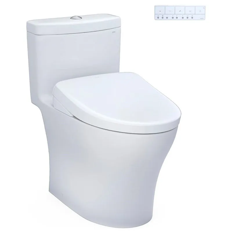 Conjunto TOTO Bacia Sanitária Aquia IV com Assento Washlet S300E Branco