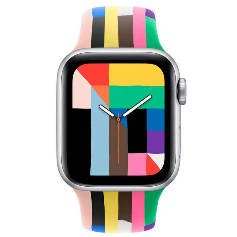 Pulseira Esportiva em Fluorelastômero para Apple Watch 42 mm Edição Orgulho M/G - MDWE4AM/A
