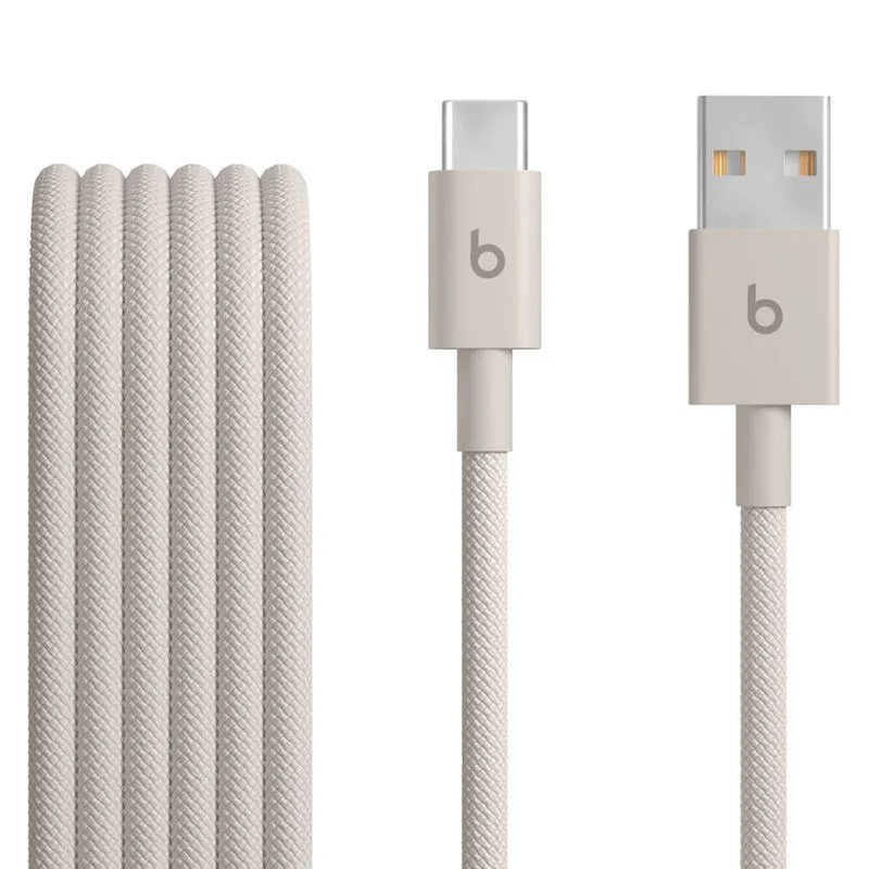 Cabo USB-A para USB-C Trançado com 1,5M Cinza Carbono - Beats - MDGJ4LL/A