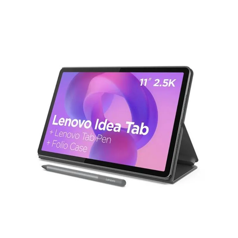 Tablet Lenovo Idea Tab Cinza com 11" 2,5K 90Hz, 8GB, 128GB Android 13