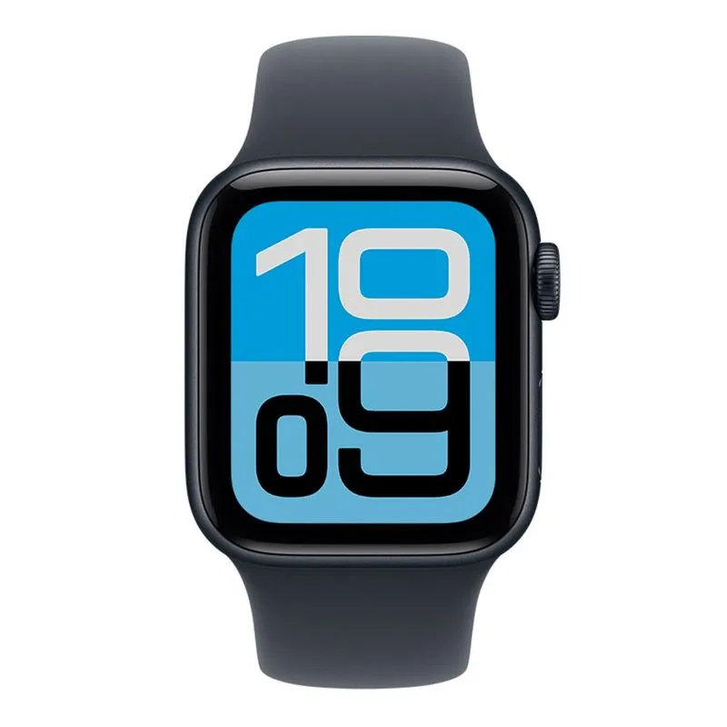 Apple Watch SE 3 (GPS + Cellular 40 mm) Caixa de Alumínio Meia-noite Pulseira Esportiva Meia-noite P/M