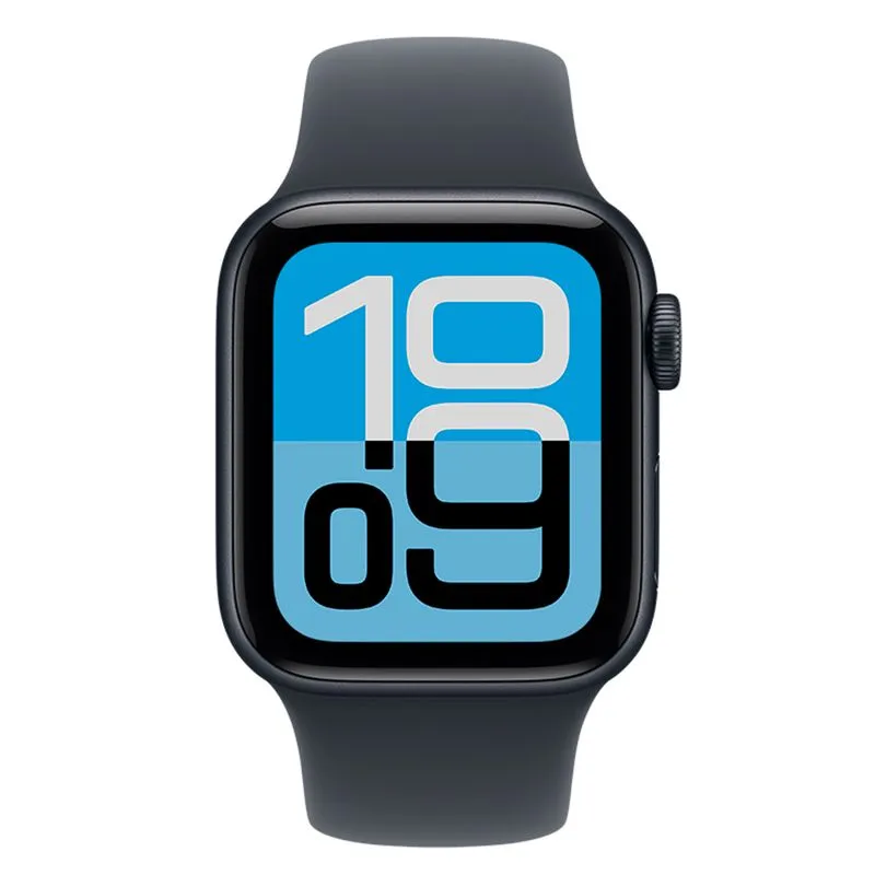 Apple Watch SE 3 (GPS + Cellular) 44 mm Meia-noite de Alumínio com Pulseira Esportiva Meia-noite