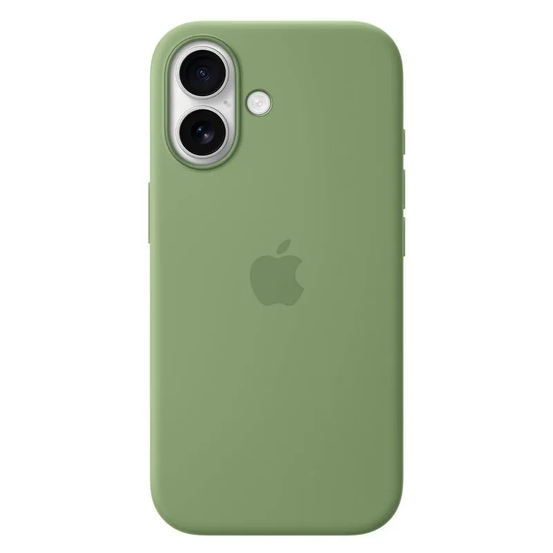 Capa para iPhone 17 de Silicone com MagSafe Musgo-claro - MGEX4ZM/A