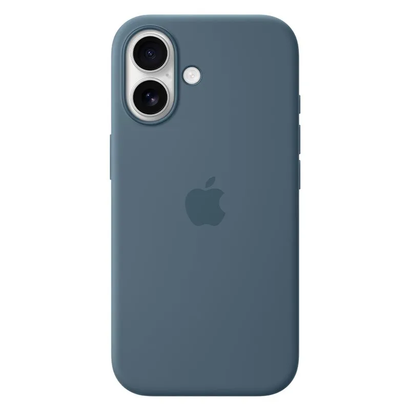 Capa para iPhone 17 de Silicone com MagSafe Azul-âncora - MGEW4ZM/A