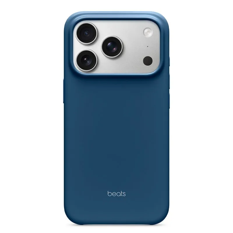 Capa para iPhone 17 Pro da Beats com MagSafe Azul-cascalho - MGKG4LL/A