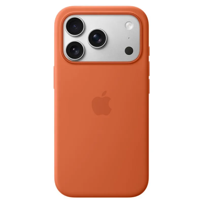 Capa para iPhone 17 Pro com MagSafe de Silicone Terracota - Apple - MGFJ4ZM/A