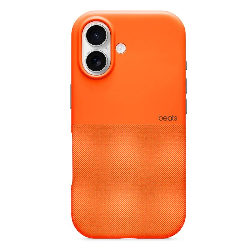 Capa Reforçada para iPhone 17 com MagSafe da Beats Laranja-serra - Apple - MGK14LL/A