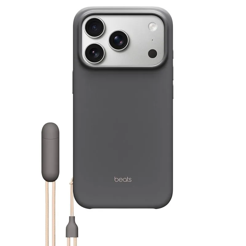 Capa com Suporte e MagSafe para iPhone 17 Pro da Beats Cinza-granito - Apple - MGY74LL/A