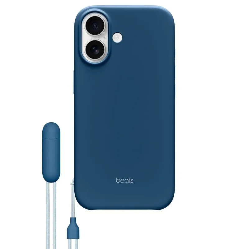 Capa para iPhone 17 da Beats com Suporte, MagSafe e Controle da Câmera Azul-cascalho - MGTM4LL/A